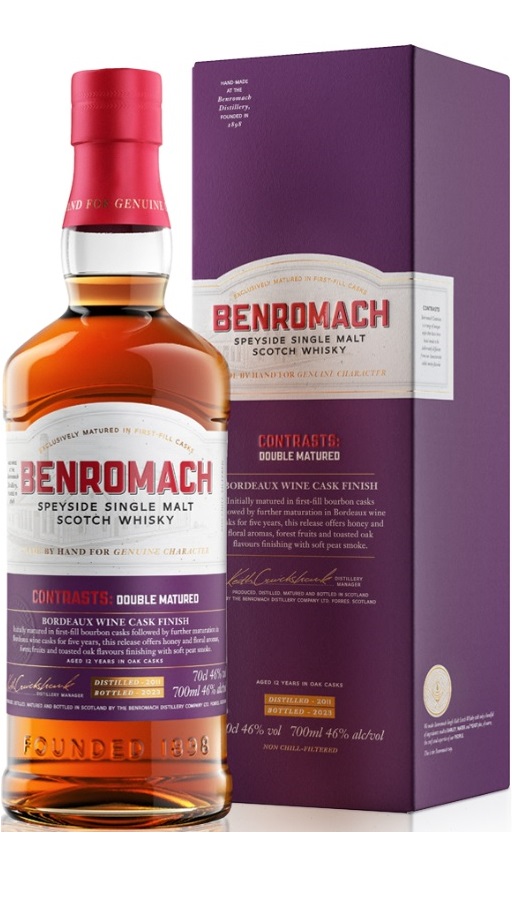 Benromach Contrasts: Bordeaux Wine Cask