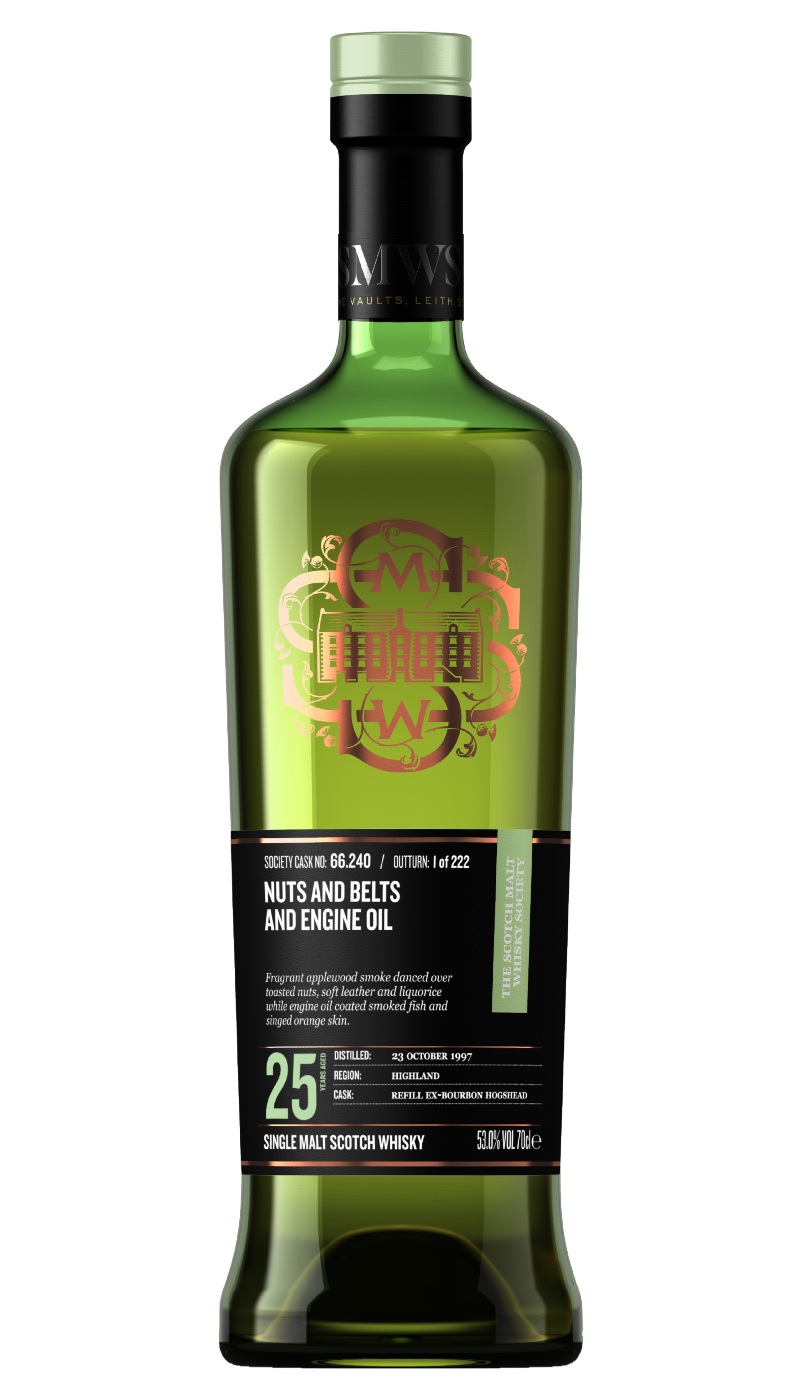 SMWS 66.240 NUTS AND BELTS AND ENGINE