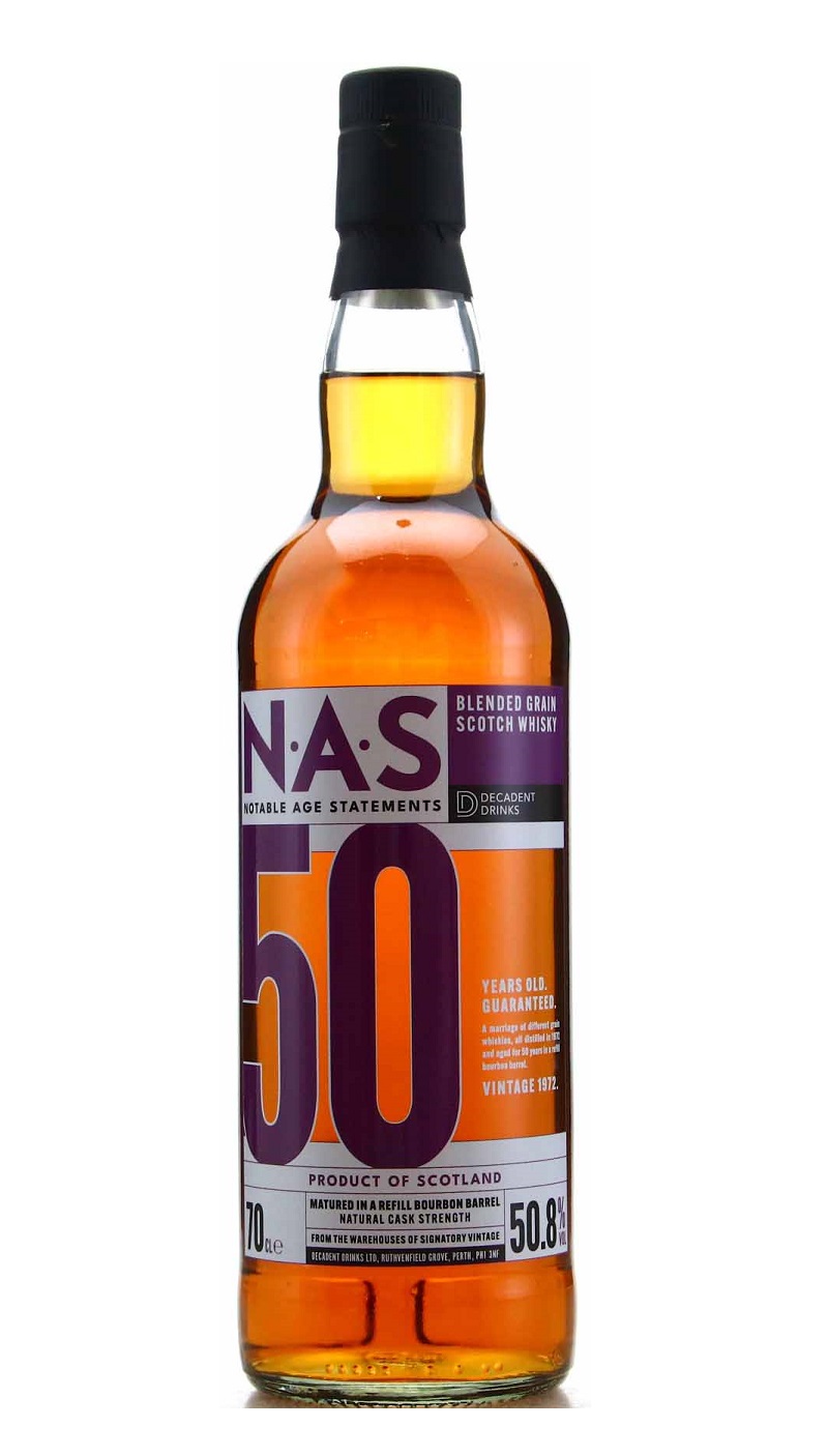 NAS Vatted Grain 1972 50 Year Blended Gr