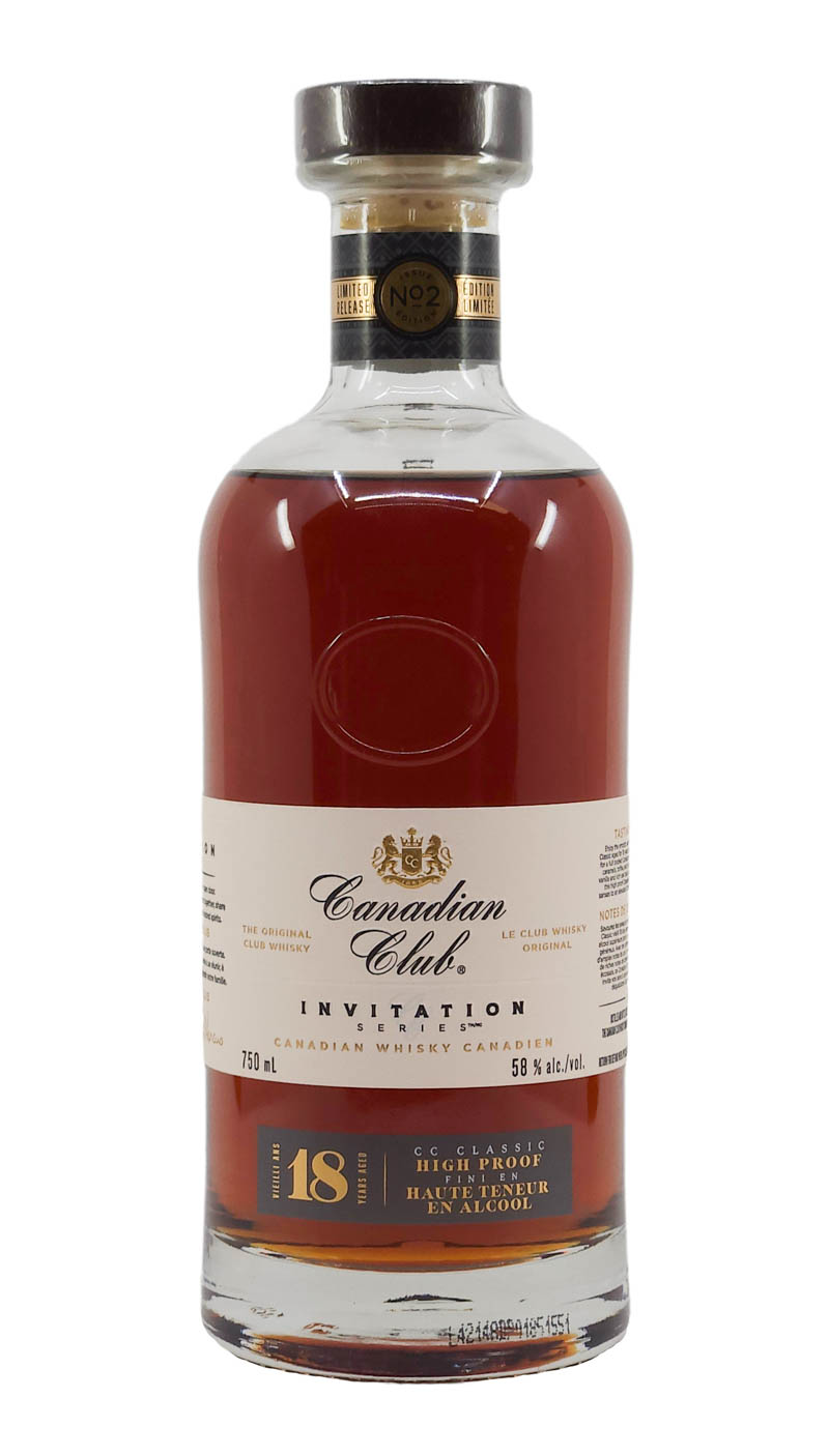 Canadian Club Invitation 18Yr High Proof