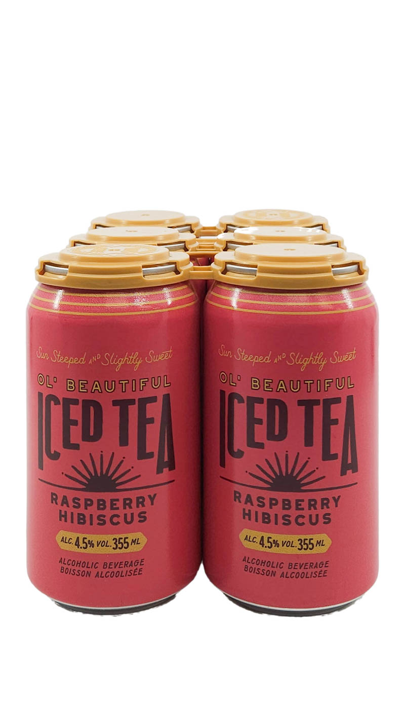 Ol' Beautiful Raspberry Iced Tea 6-pack