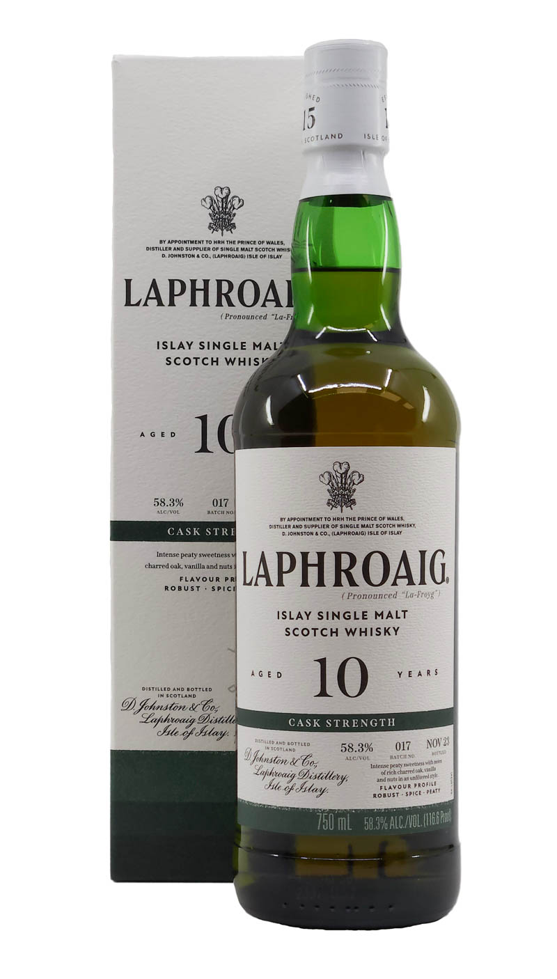 Laphroaig 10 Year Cask Strength Batch 17