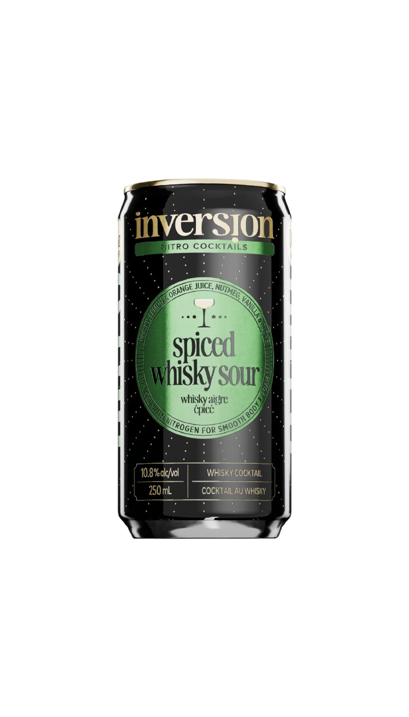 Inversion Nitro Spiced Whisky Sour