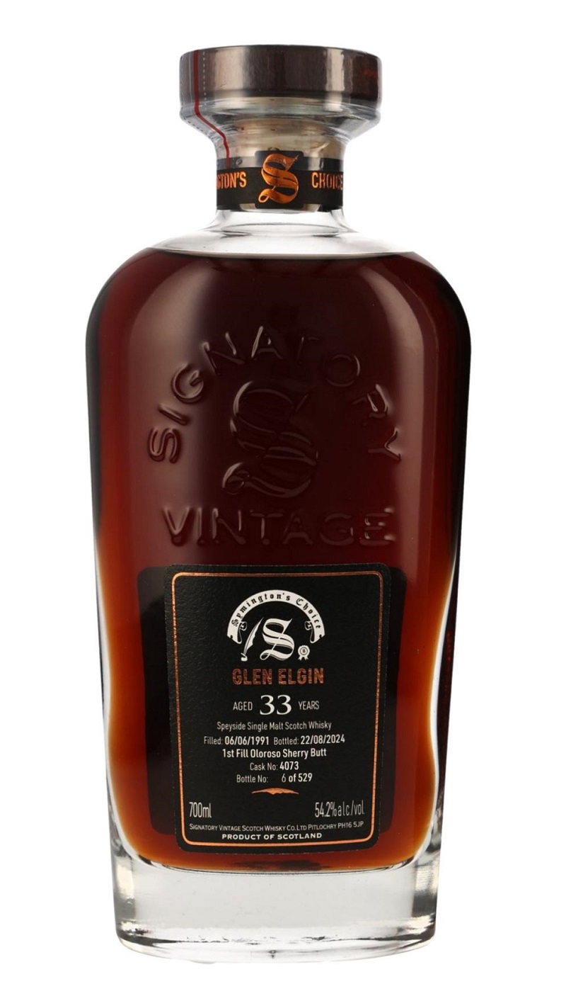 Signatory Glen Elgin 33 Year 54.2% Sym