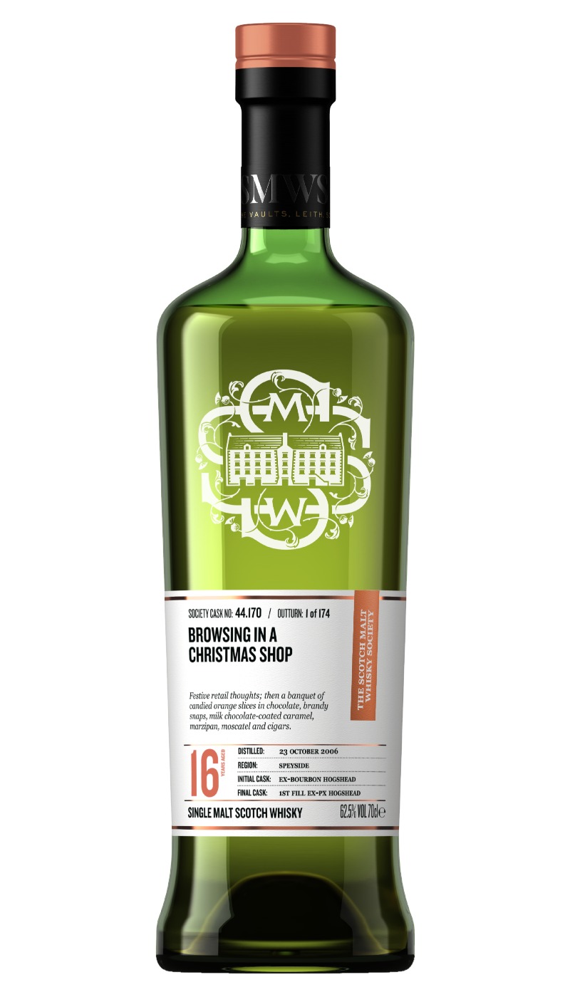 SMWS 44.170 BROWSING IN A CHRISTMAS SHOP