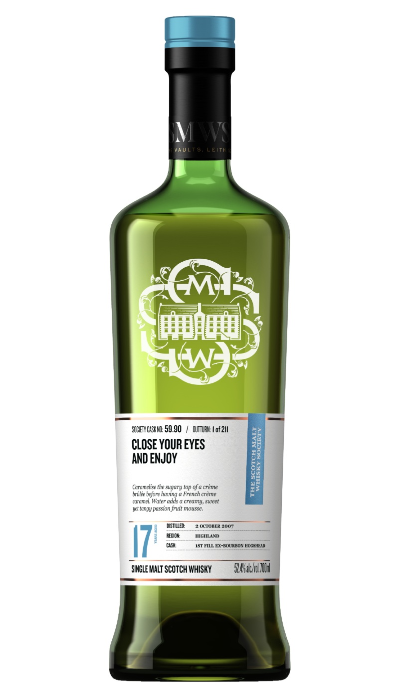 SMWS 59.90 CLOSE YOUR EYES AND ENJOY