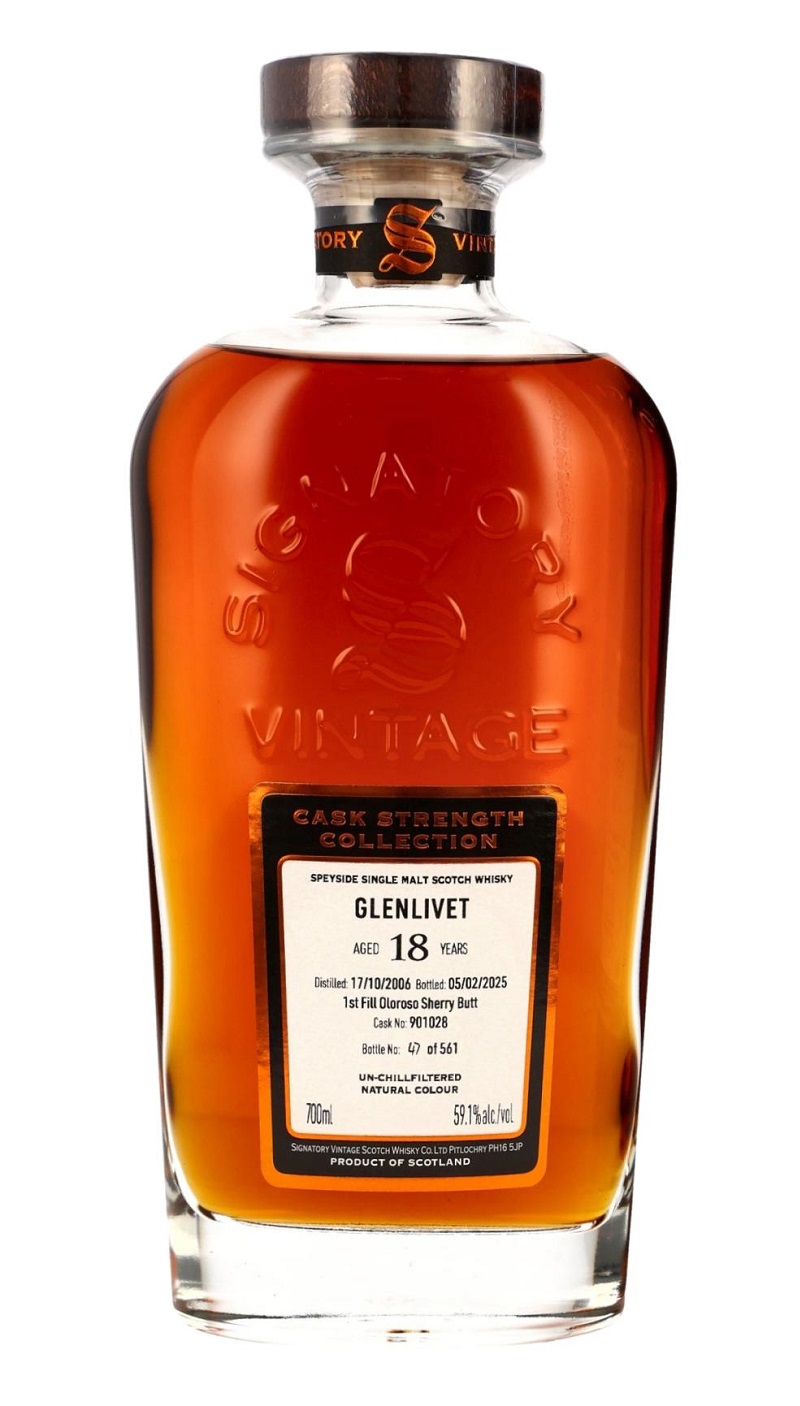 Signatory Glenlivet 18 Year 59.1%