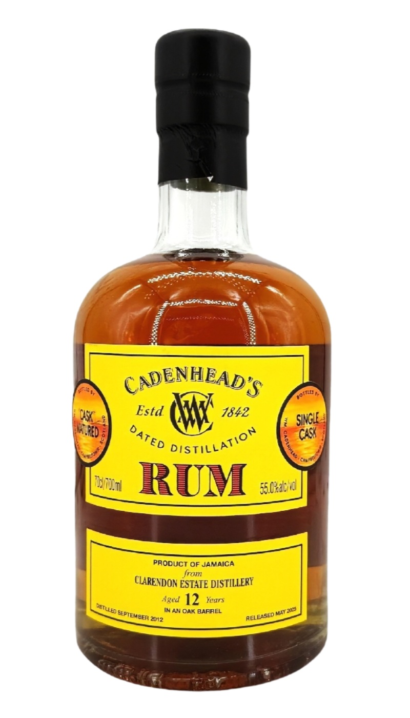 Cadenhead Clarendon Estate Rum 12 Year