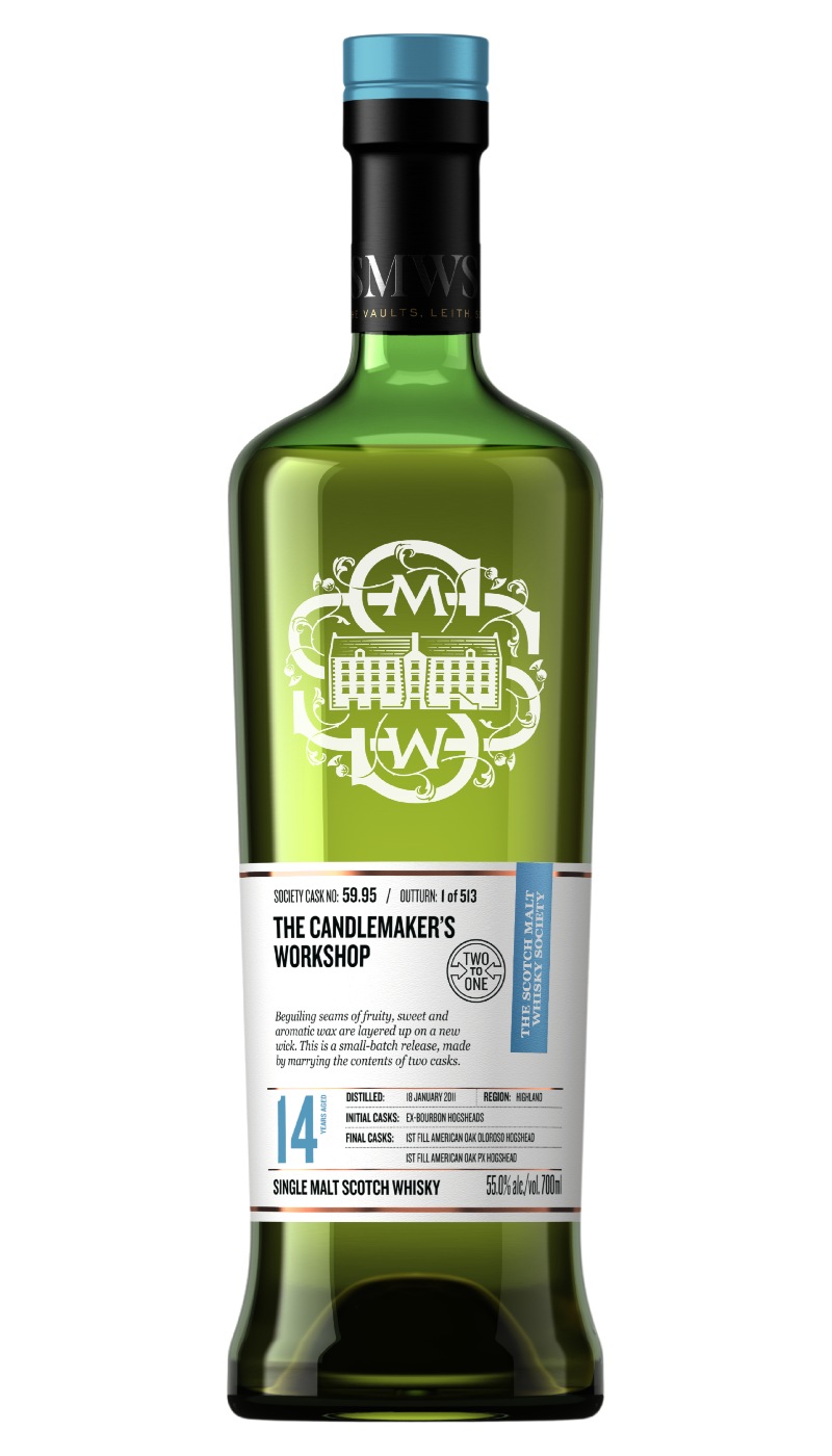 SMWS 59.95 THE CANDLEMAKER'S WORKSHOP