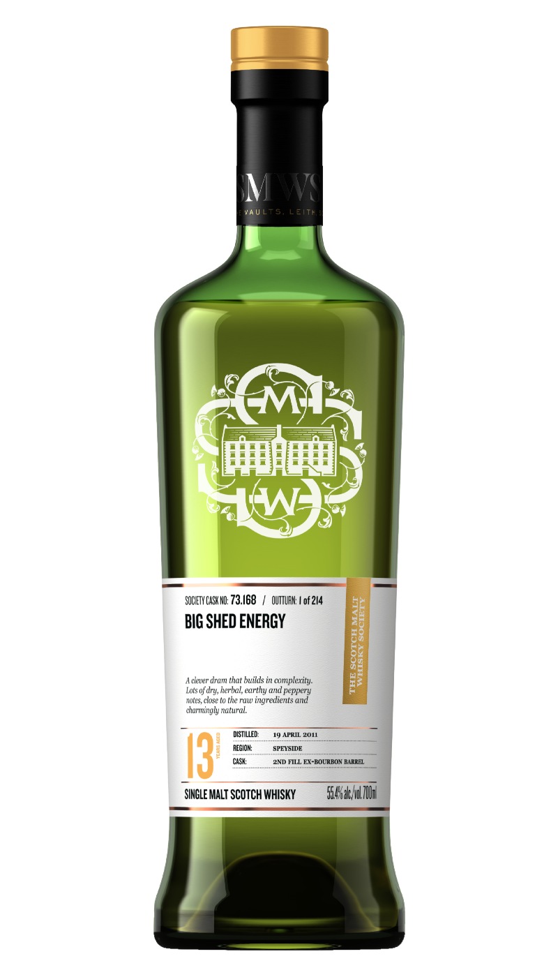 SMWS 73.168 BIG SHED ENERGY