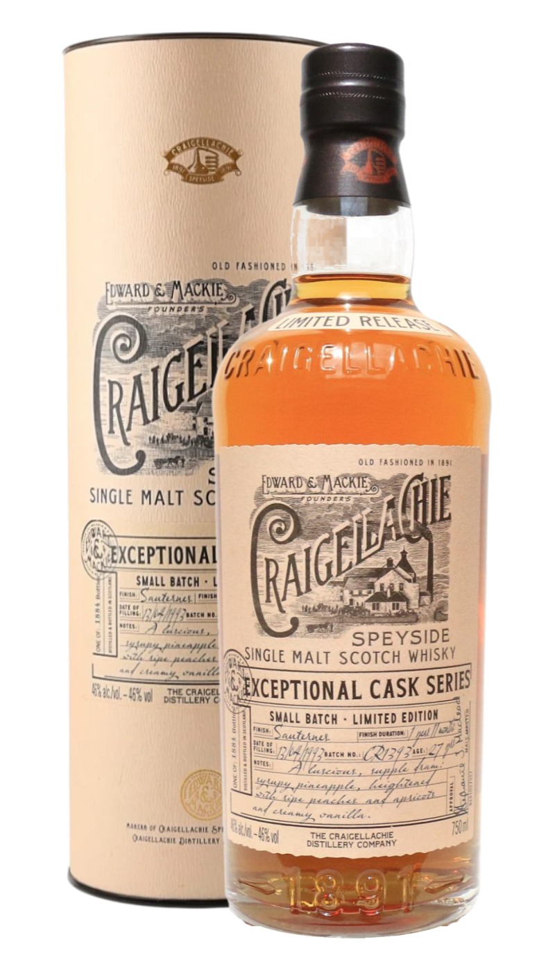 Craigellachie 27 Year Sauternes Cask
