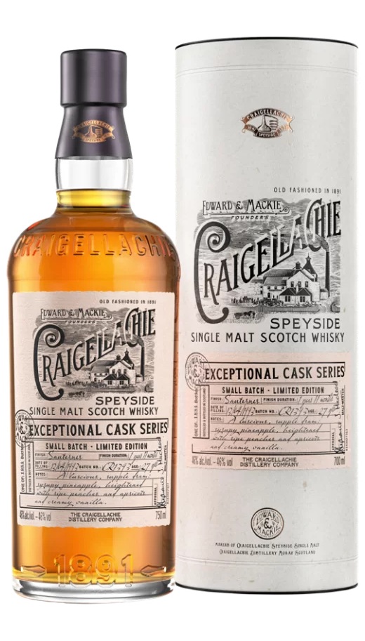 Craigellachie 27 Year Sauternes Cask