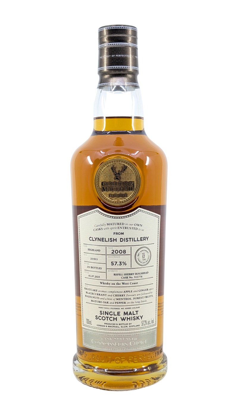 G&M CC Clynelish 2008 WOTWC Cask