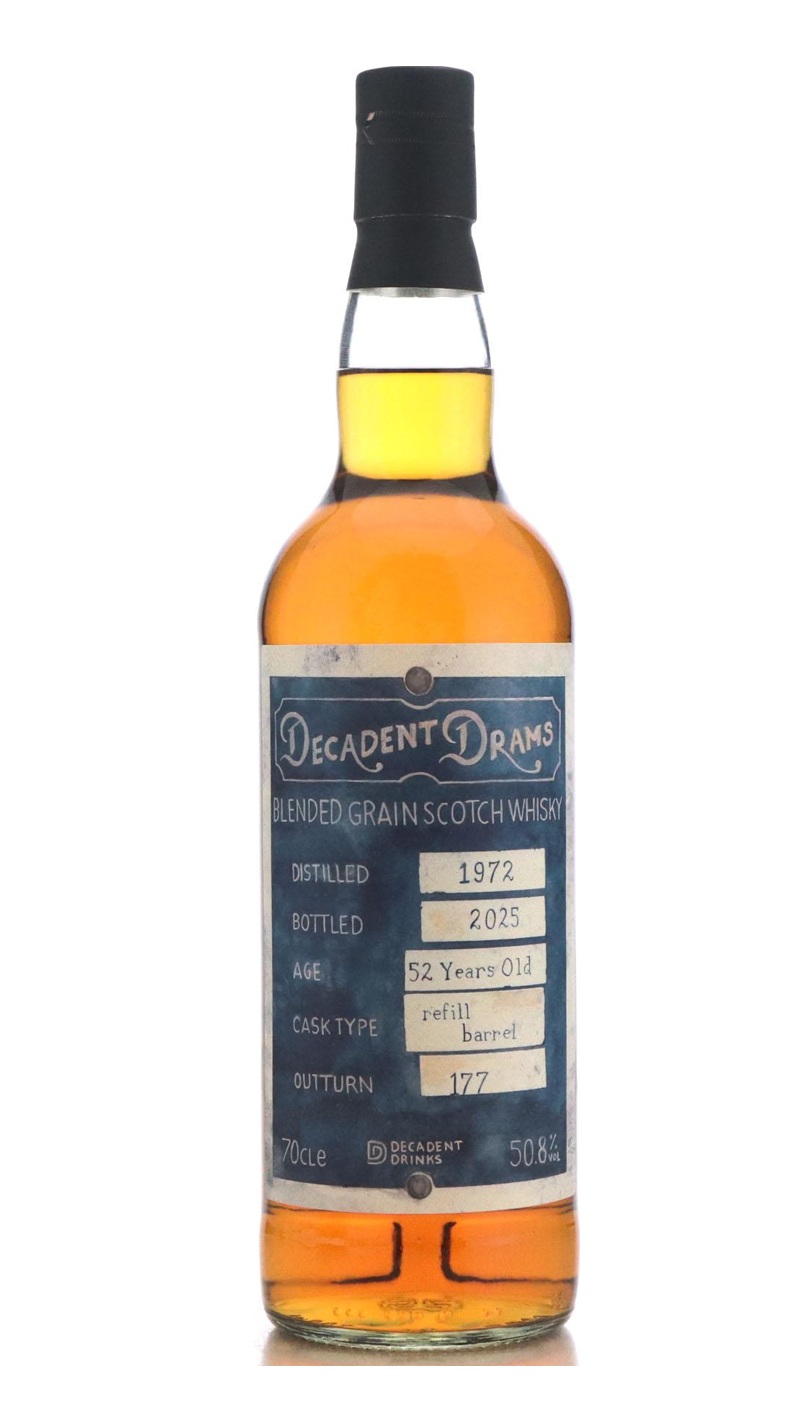 Decadent Drams Blended Grain 52 Year
