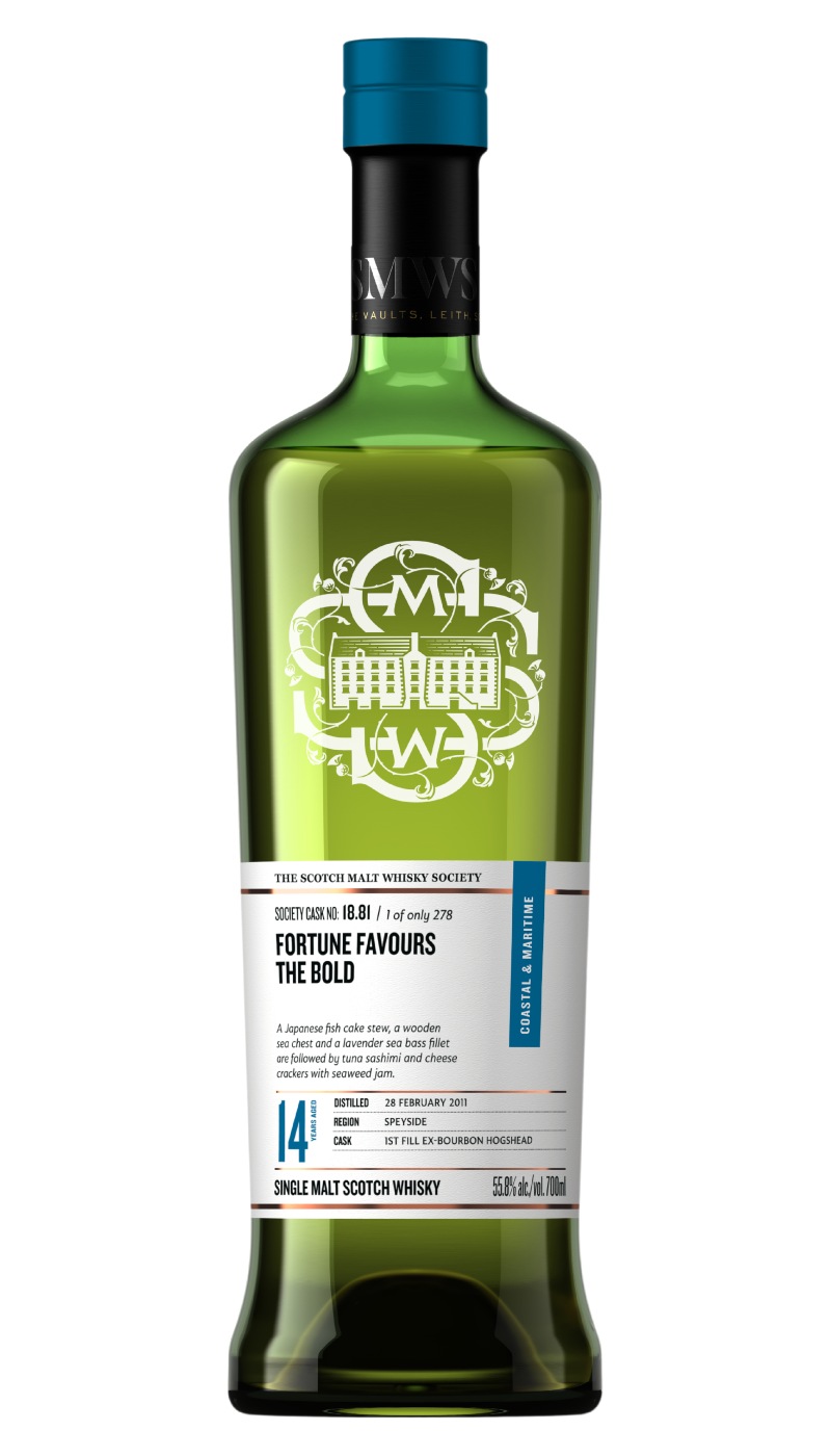 SMWS 18.81 FORTUNE FAVOURS THE BOLD