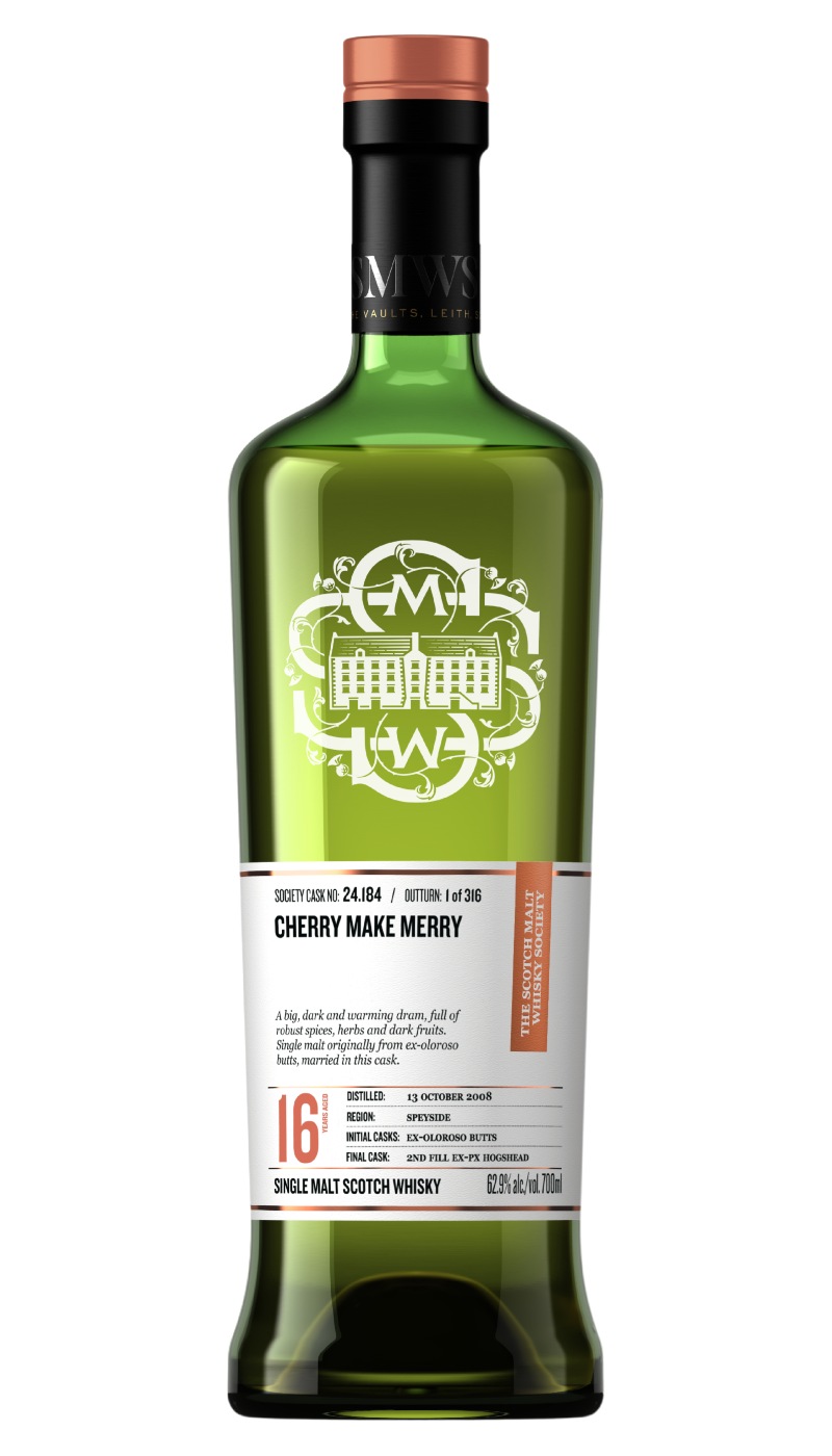 SMWS 24.184 CHERRY MAKE MERRY