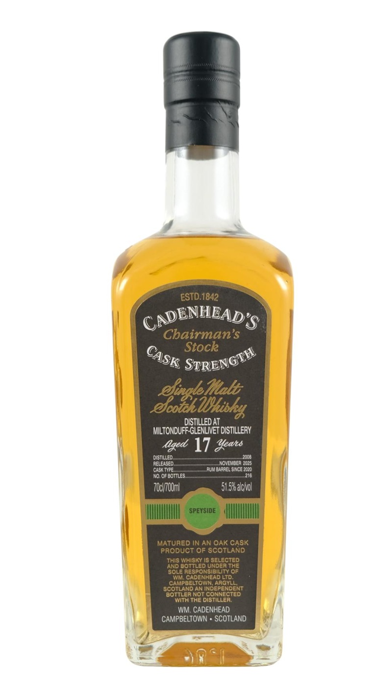 Cadenhead Chairman's Miltonduff 17 Year