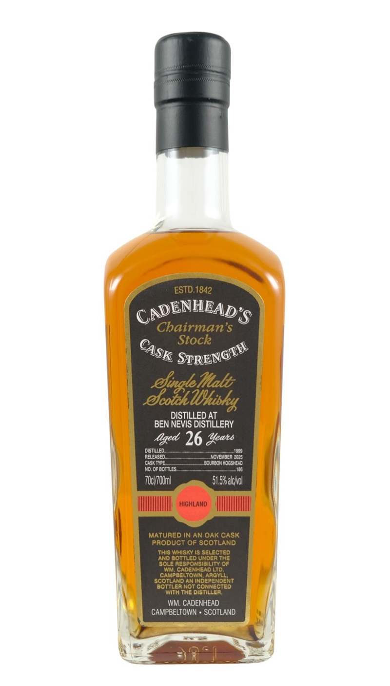 Cadenhead Chairman's Ben Nevis 26 Year