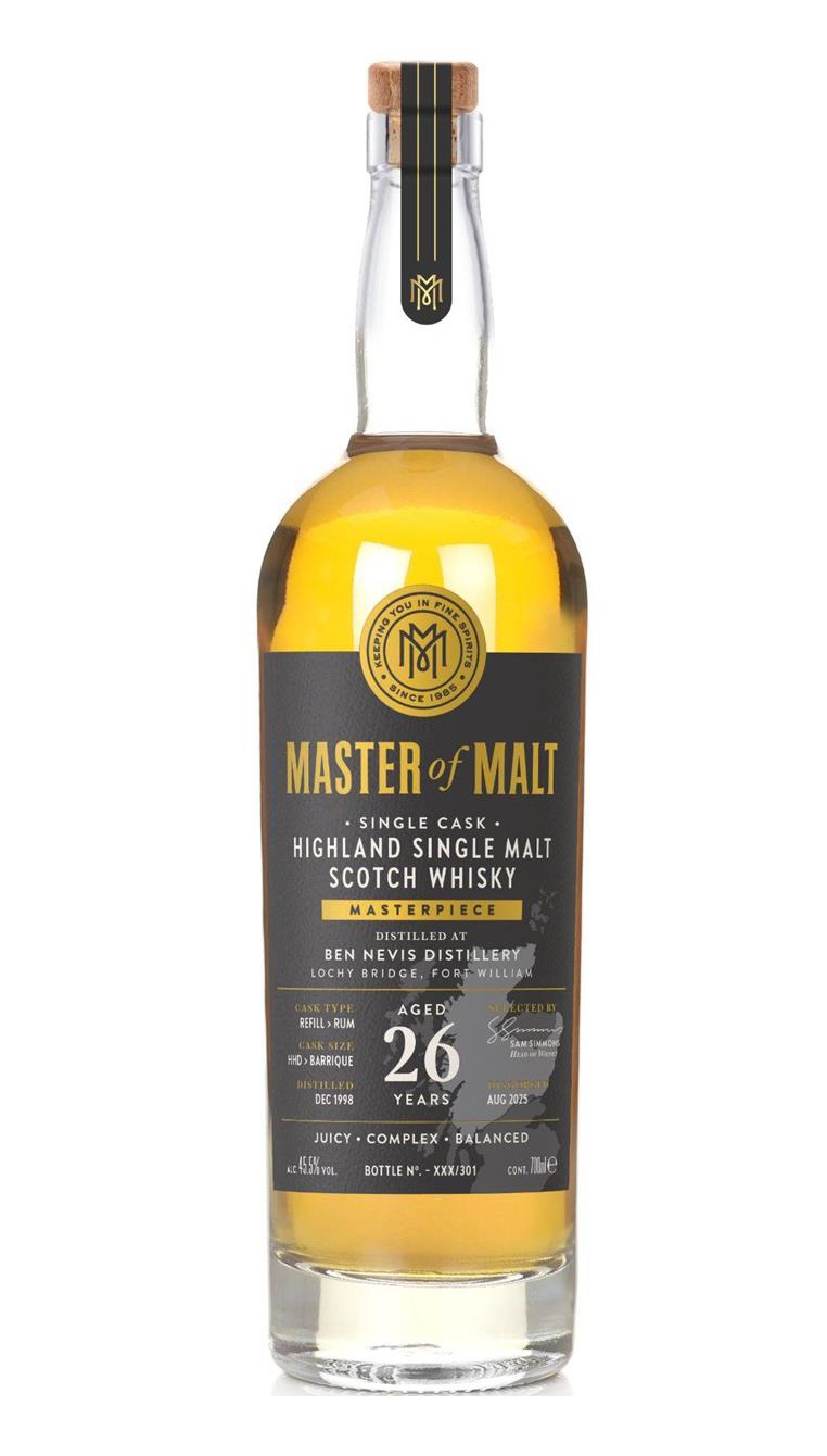 MoM Masterpiece Ben Nevis 26 Year