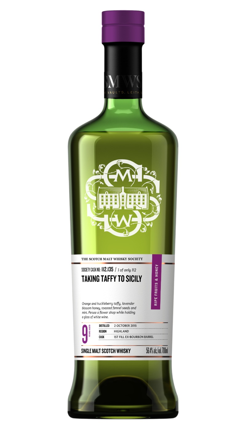 SMWS 112.135 TAKING TAFFY TO SICILY