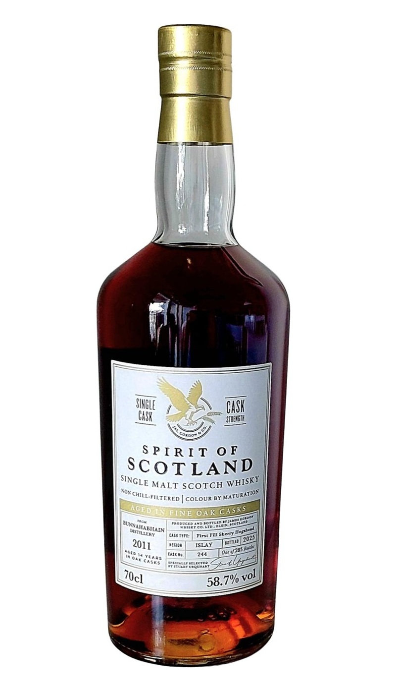 Spirit of Scotland Bunnahabhain 2011