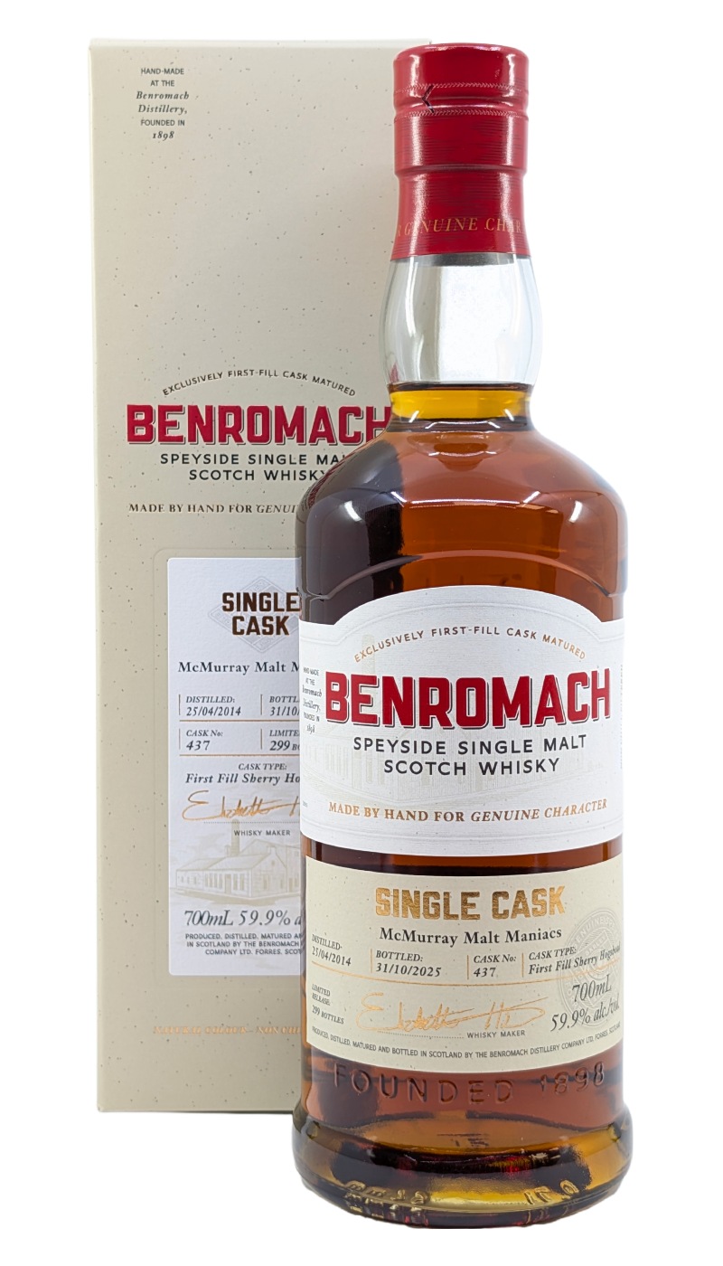 Benromach 2014 McMurray Malt Maniacs