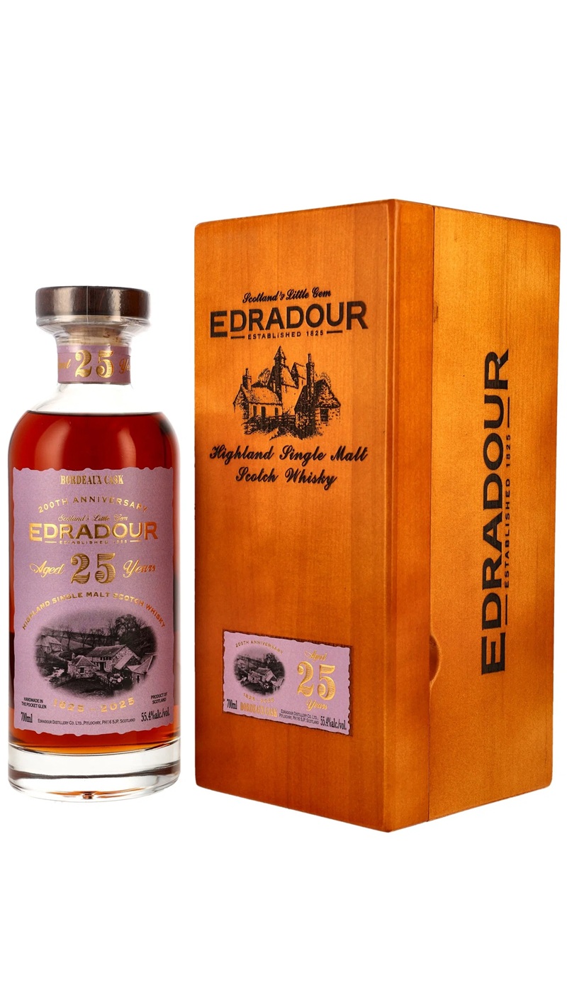 Edradour 200th 25 Year Bordeaux Cask 816