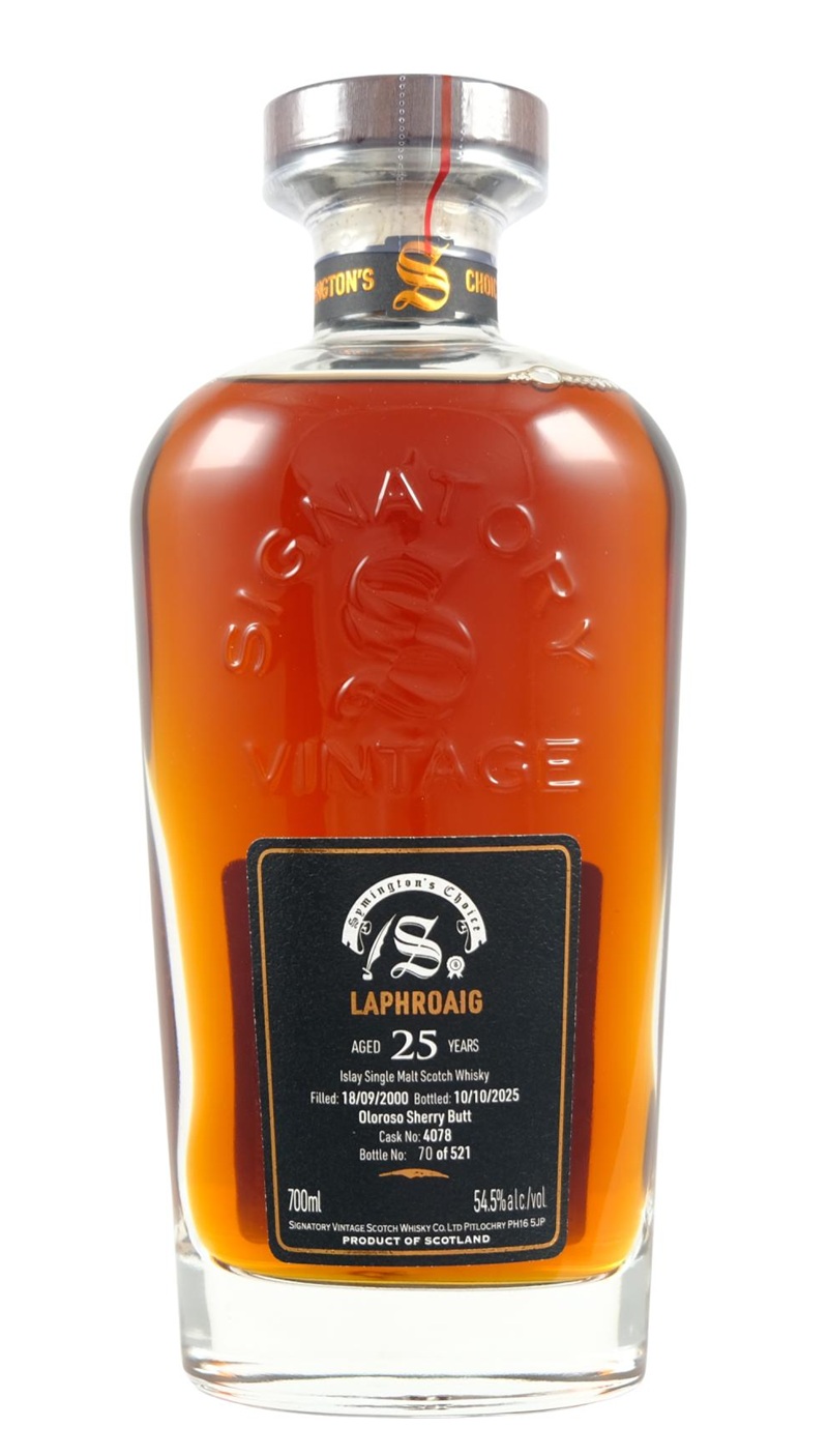 Signatory Laphroaig 25 Year Symingtons