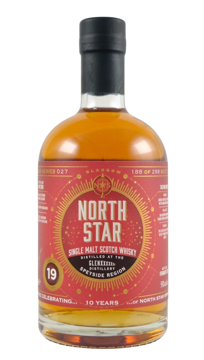 North Star Glenxxxx 19 Year Single Malt