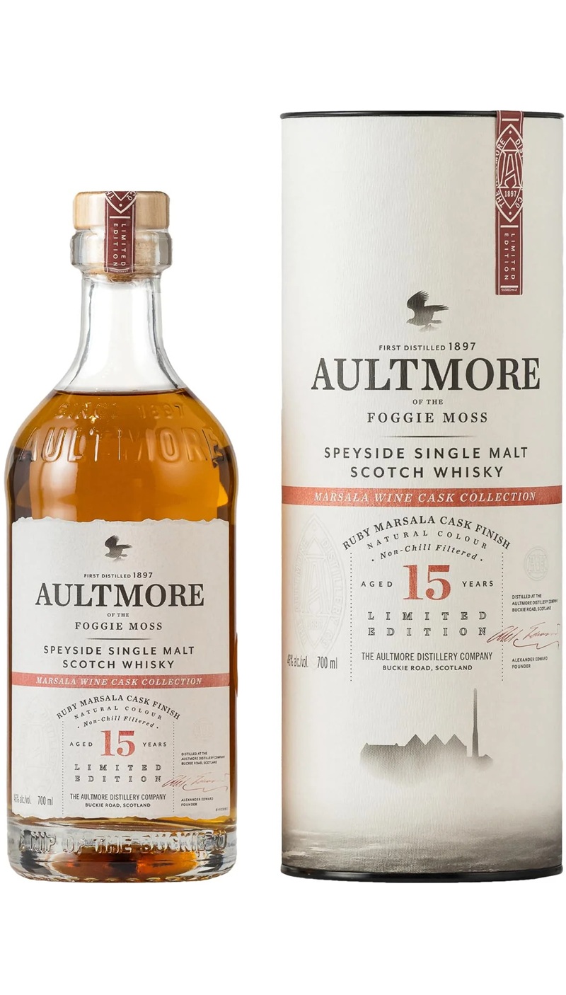 Aultmore 15 Year Ruby Marsala Cask