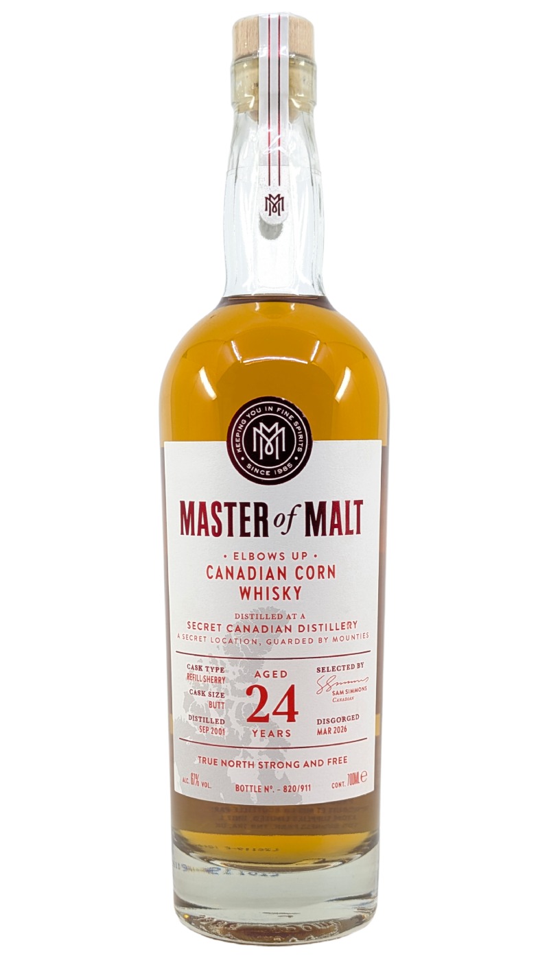 MoM Elbows Up 24 Year Canadian Whisky