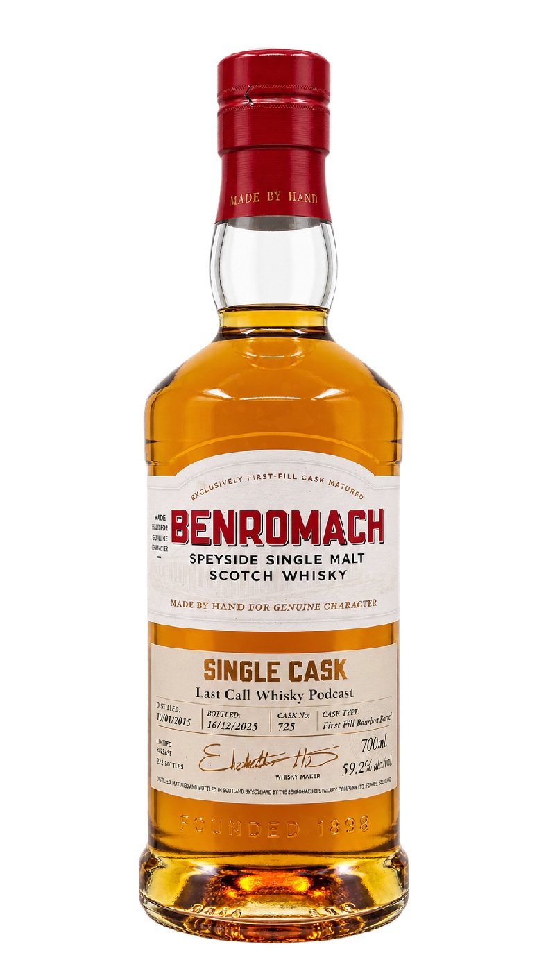 Benromach 2015 Last Call Podcast Cask