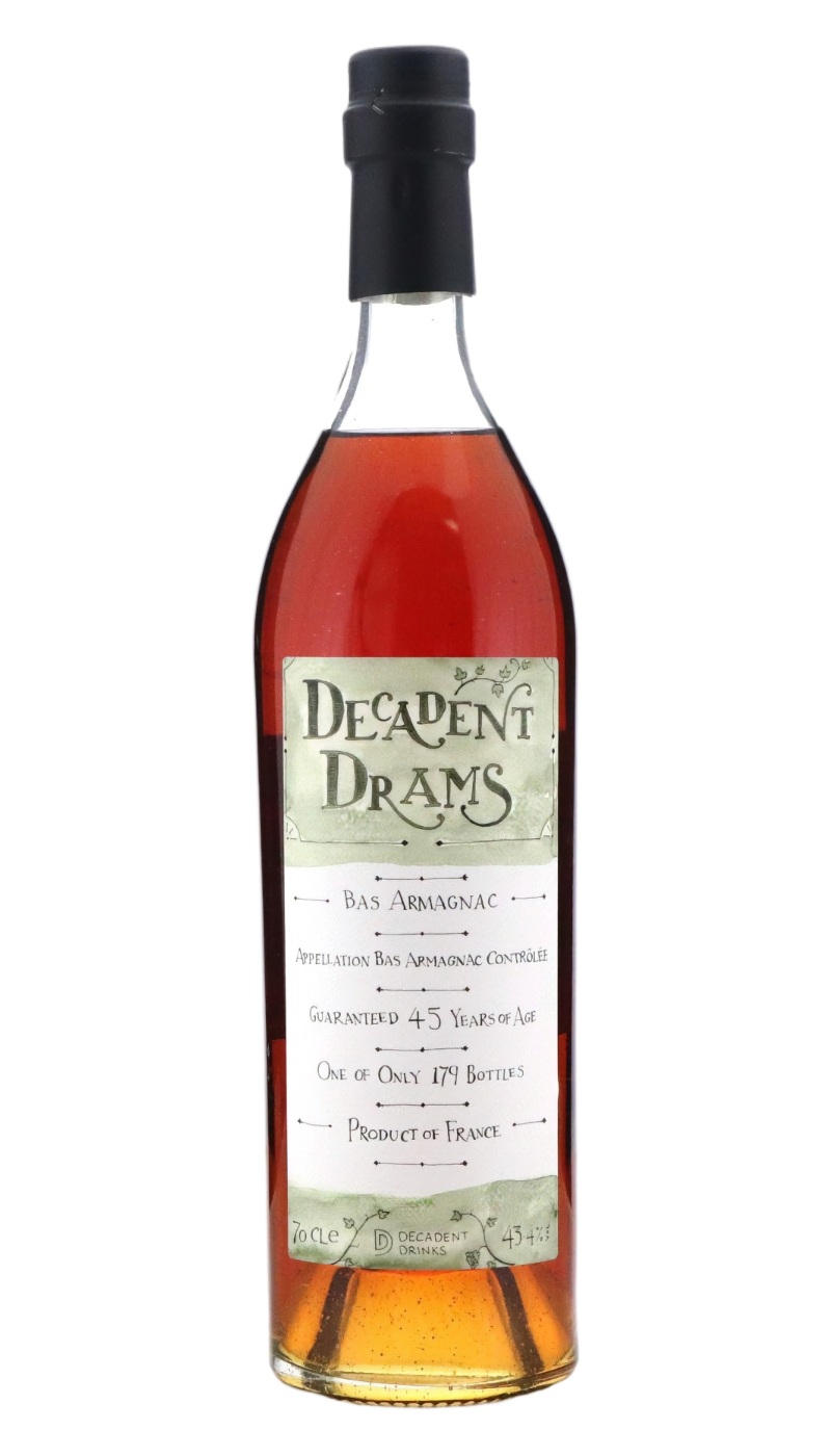 Decadent Drams Bas Armagnac 45 Year