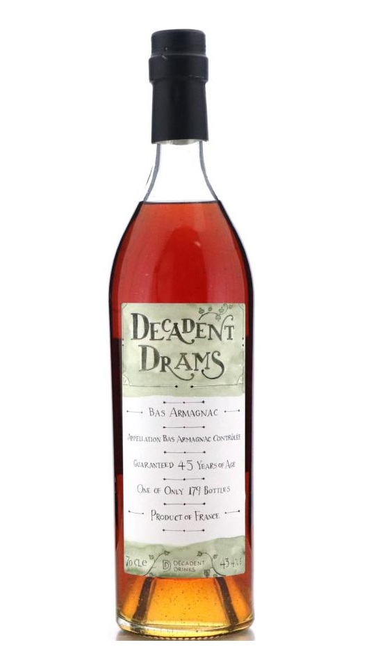 Decadent Drams Bas Armagnac 45 Year
