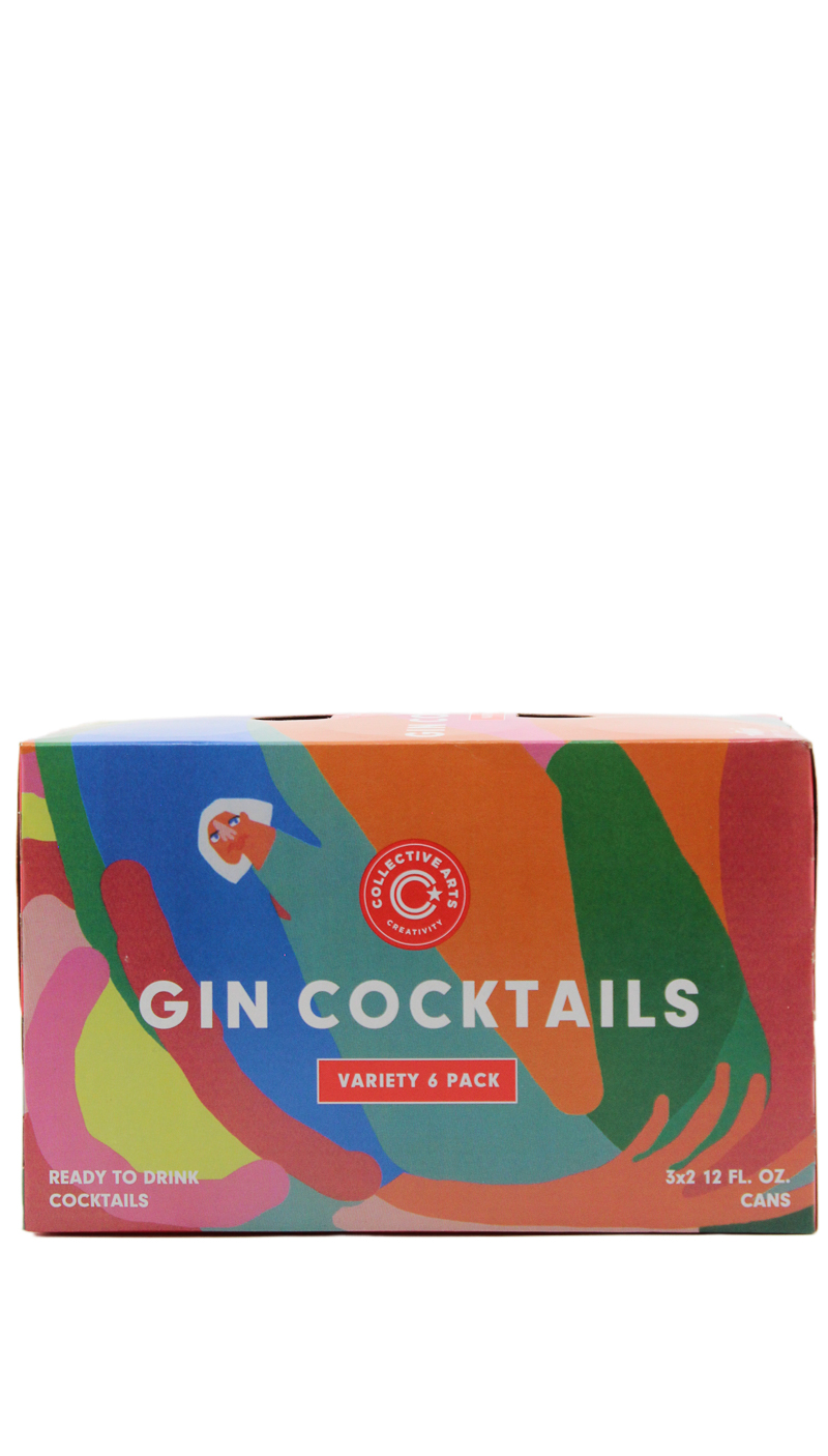 Collective Arts 6 Gin Cocktail Mix Pack