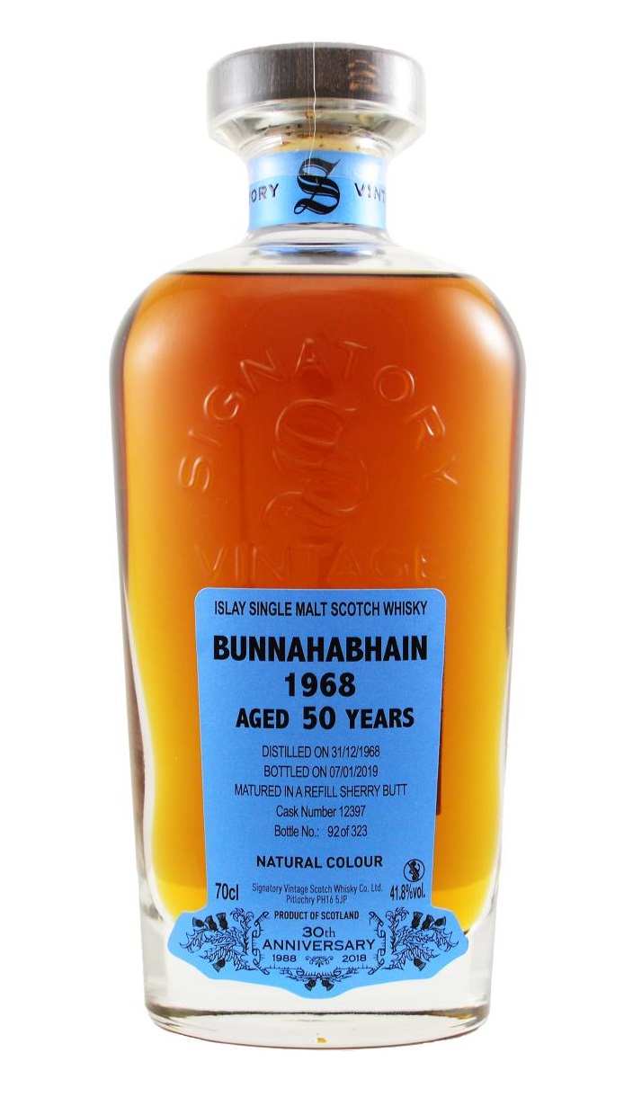 Signatory 30th Annv Bunnahabhain 1968