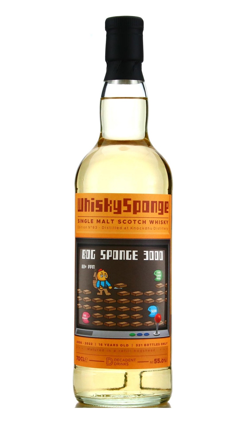 Whisky Sponge Knockdhu 2006 Ed. No. 63