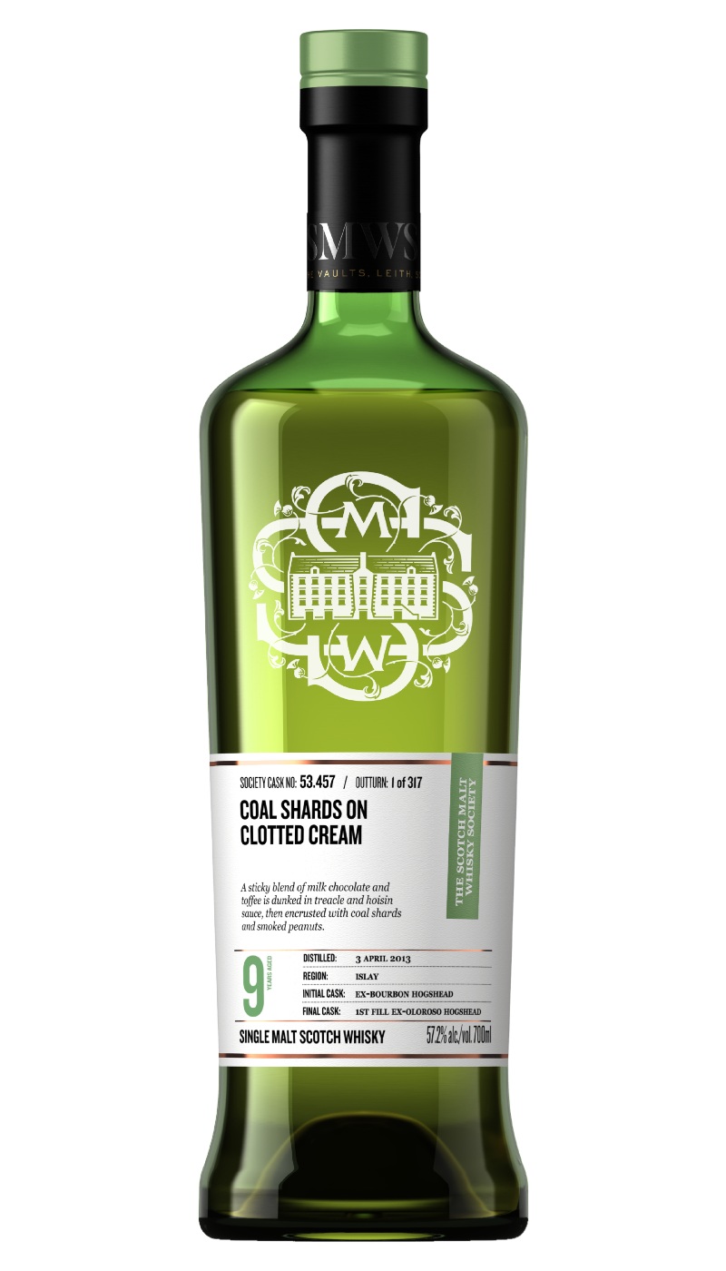 SMWS 53.457 COAL SHARDS IN CLOTTED CREAM