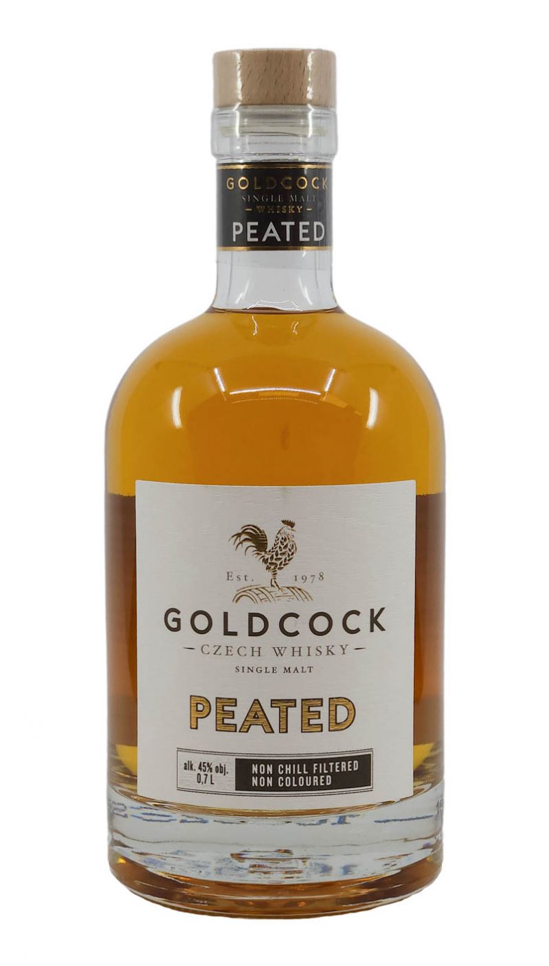 Gold Cock Single Malt Whisky Peated