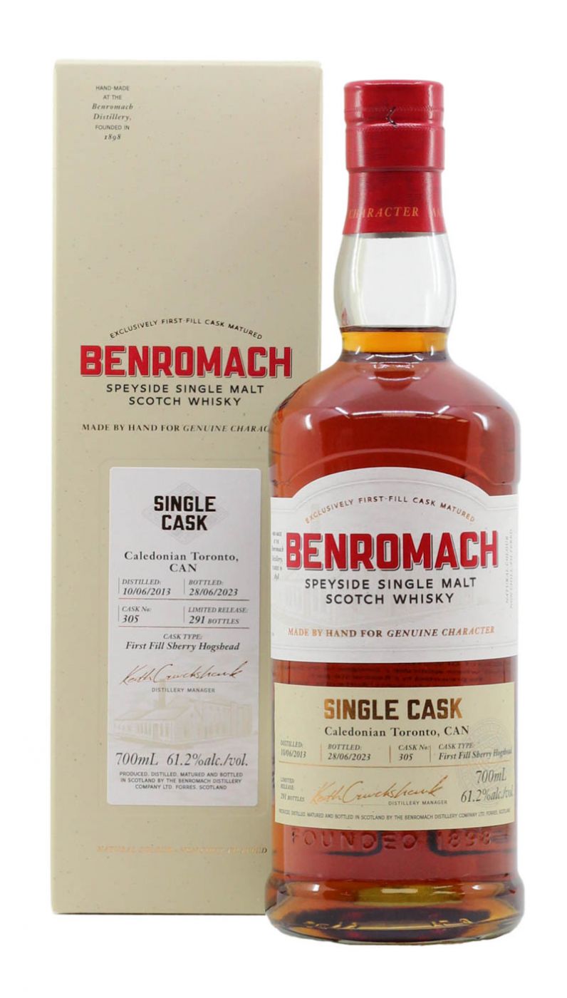 Benromach 2013 Cask 305 The Caledonian