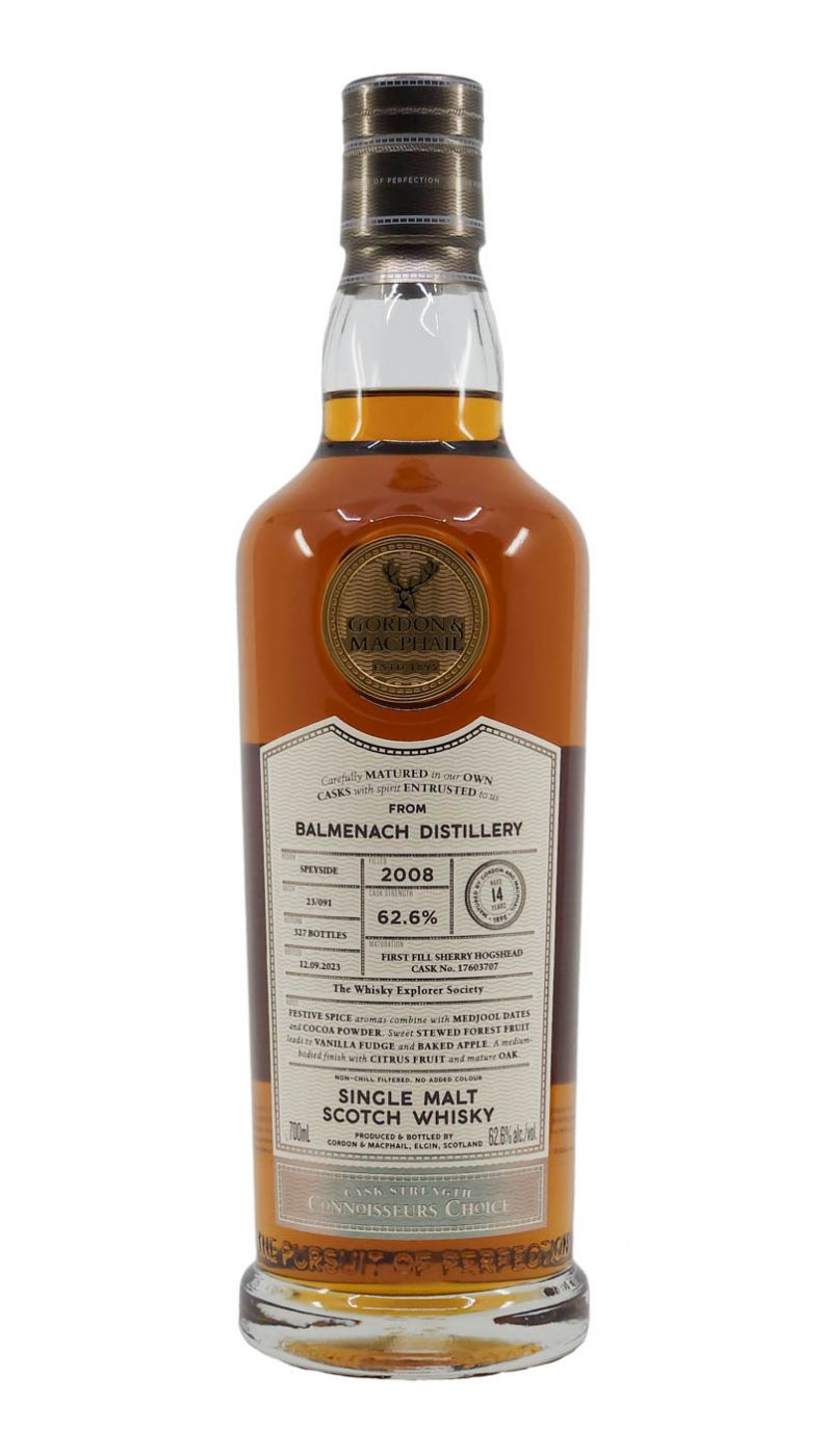 G&M CC Balmenach 2008 Whisky Exp Cask