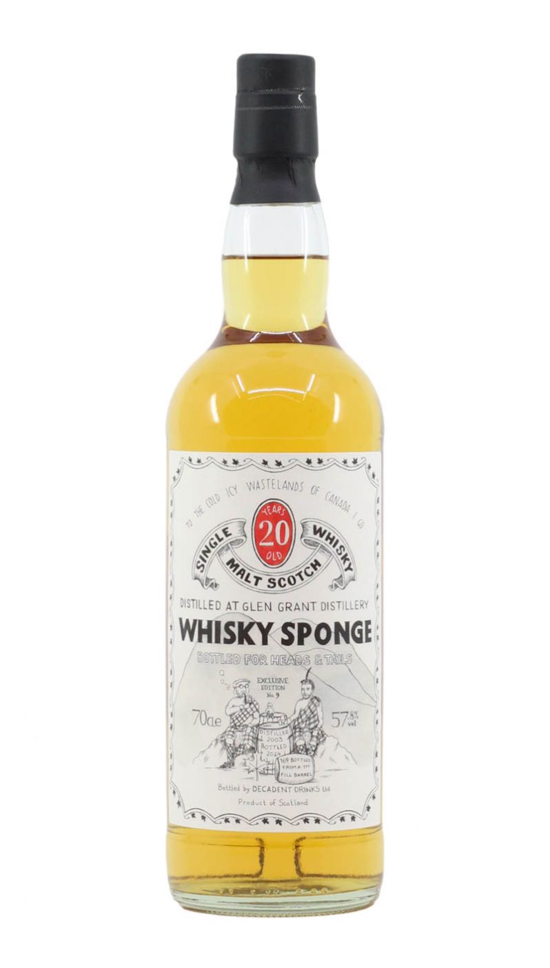 Kensington Wine Market - Whisky Sponge Glen Grant 20 Year H&T (104715)