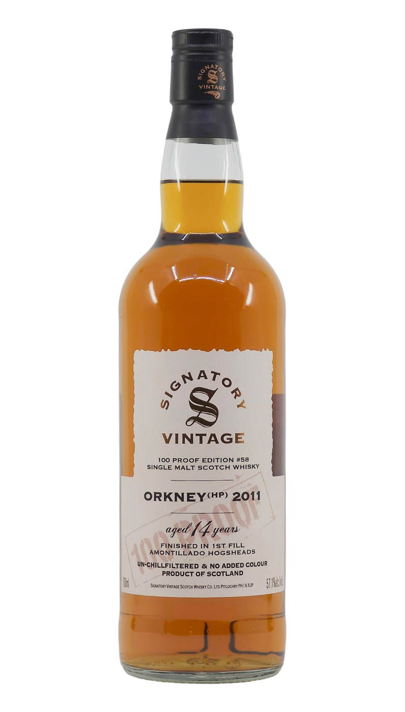 Signatory 100 Proof Orkney 14 Year #58