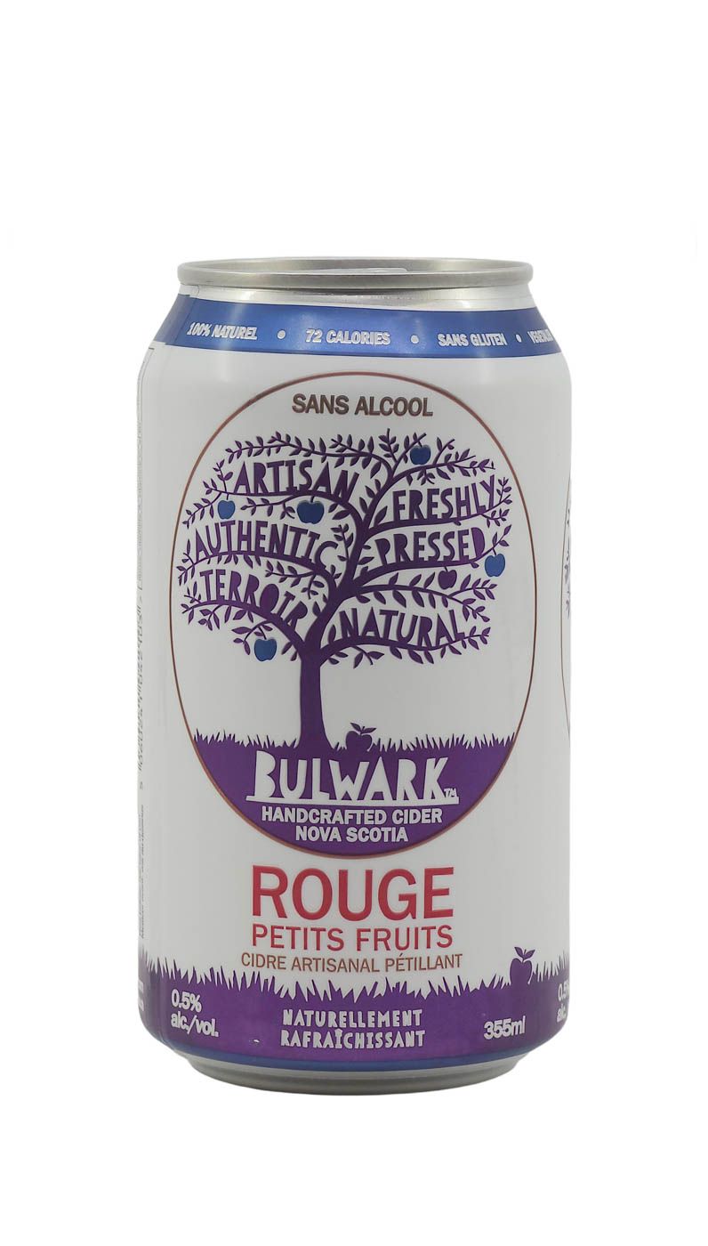 Bulwark Non-Alc Blush Cider