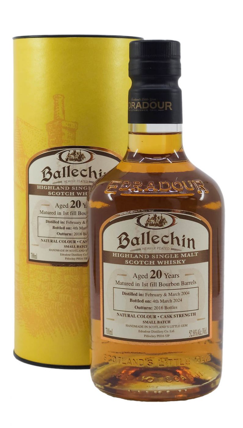 Ballechin 20 Year First Fill Bourbon