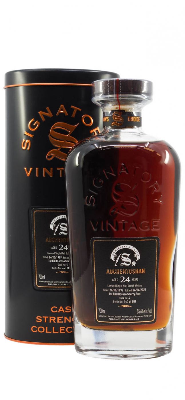 Signatory Auchentoshan 24 Yr Symingtons