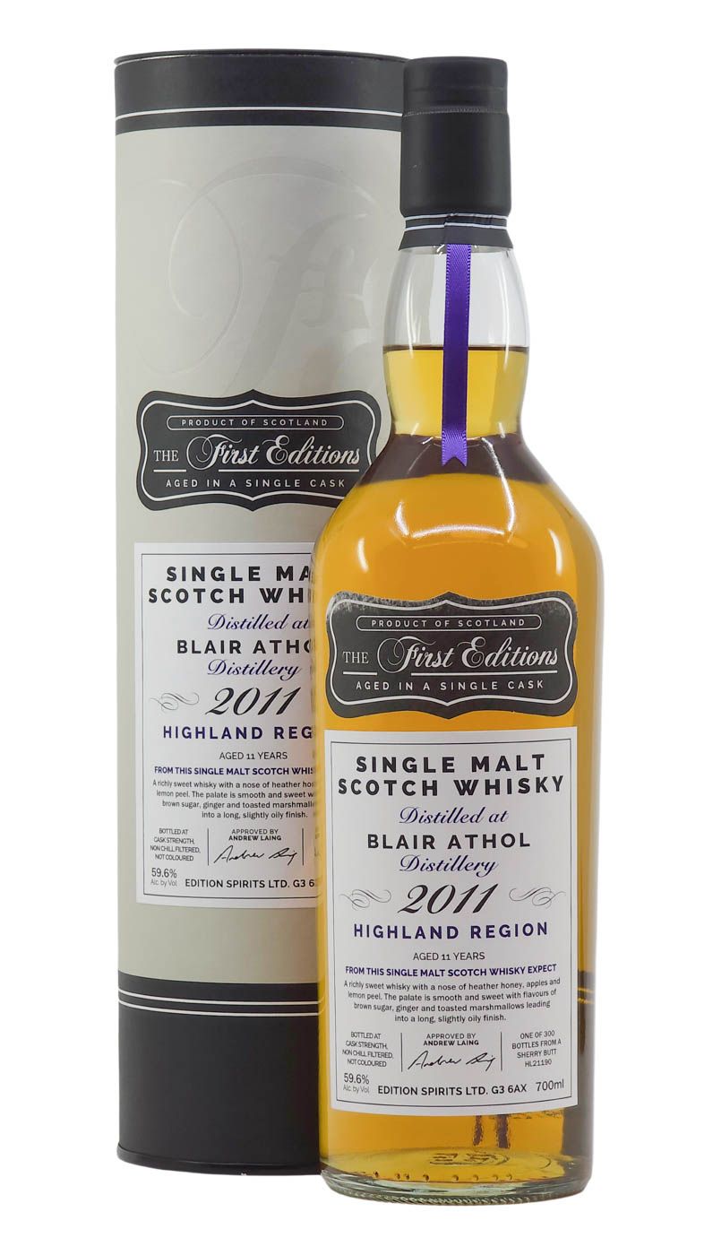 First Edition Blair Athol 2011 11 Year