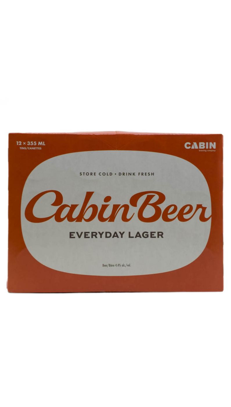 Cabin Beer Everyday Lager 12pk