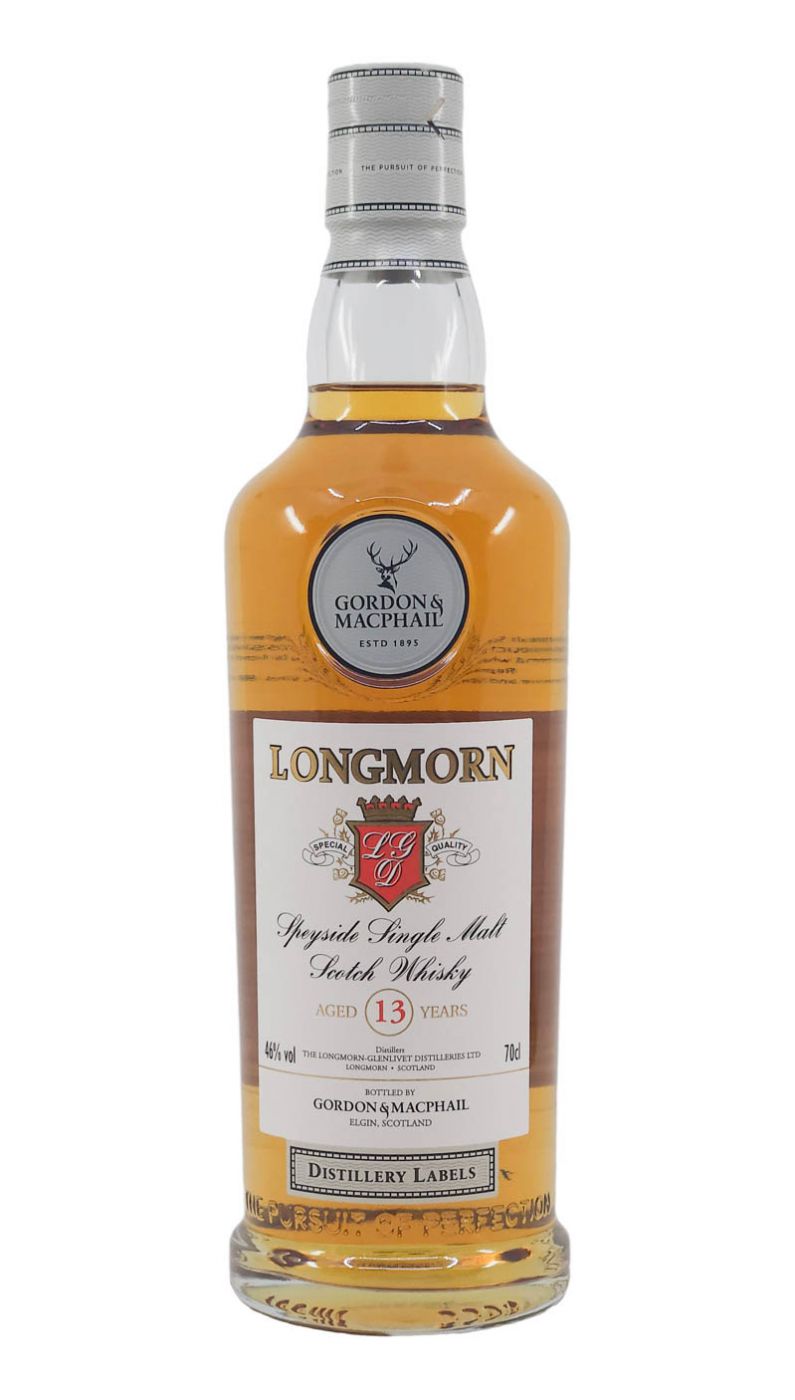 G&M Longmorn 13 Year Distillery Label
