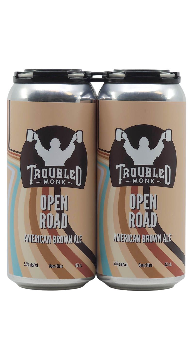 Troubled Monk Open Road Brown Ale